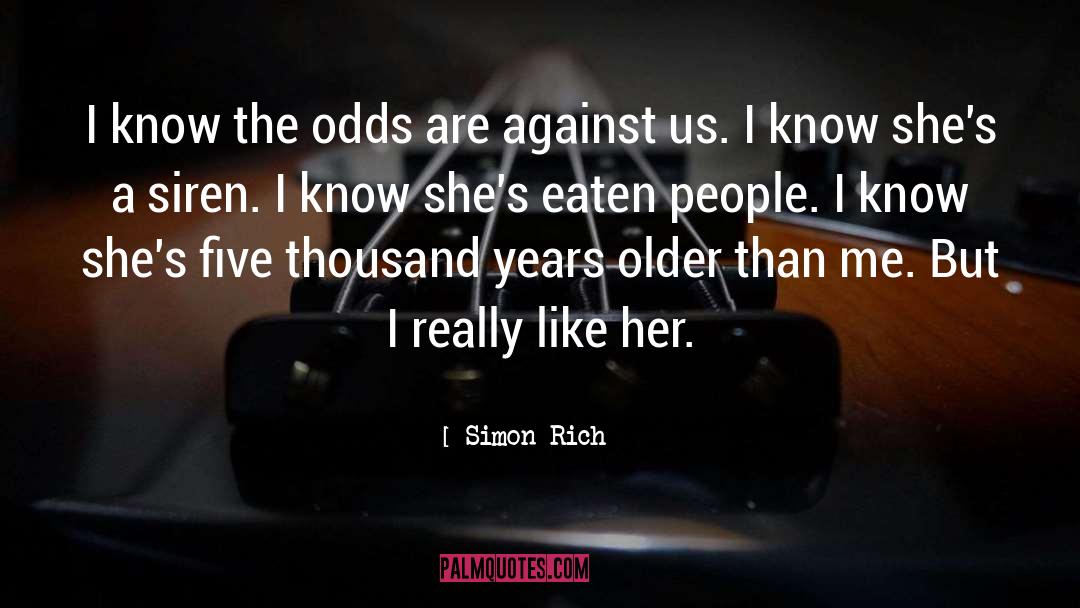 Odds quotes by Simon Rich