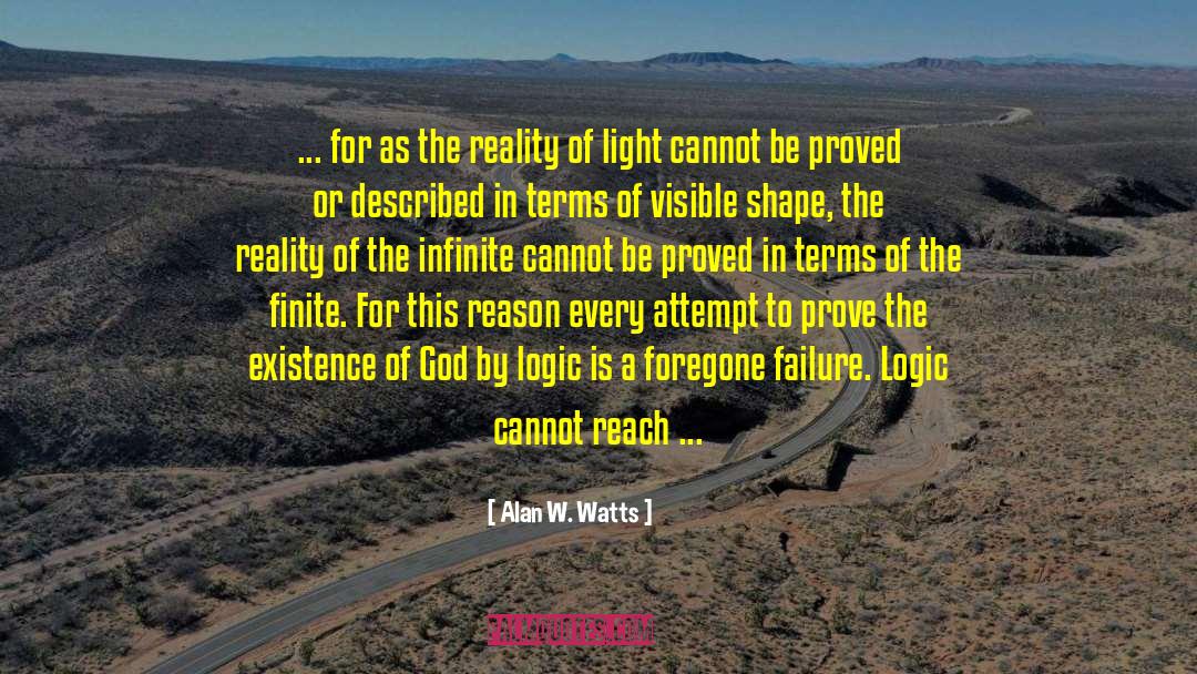 Ode To Infinity quotes by Alan W. Watts