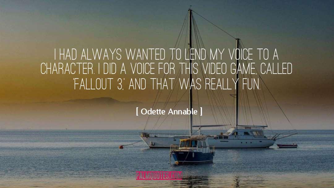 Odette quotes by Odette Annable