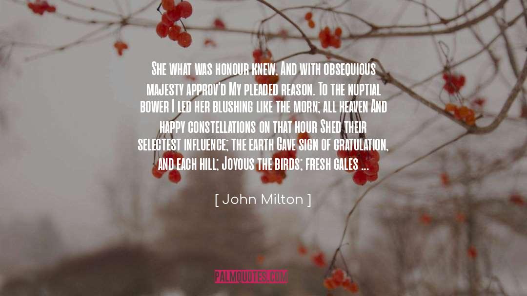 Odours quotes by John Milton