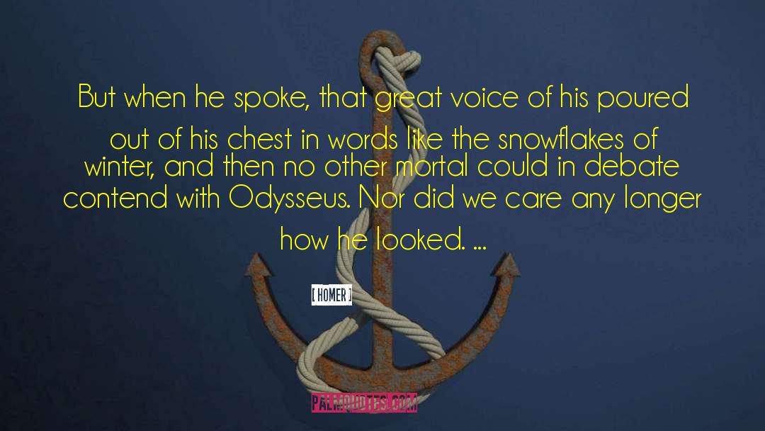 Odysseus quotes by Homer