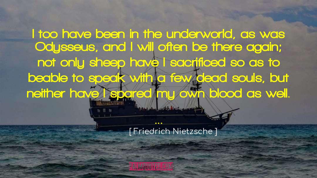Odysseus quotes by Friedrich Nietzsche