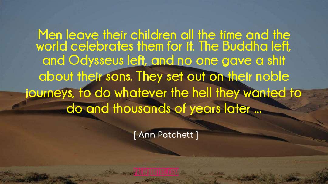 Odysseus quotes by Ann Patchett