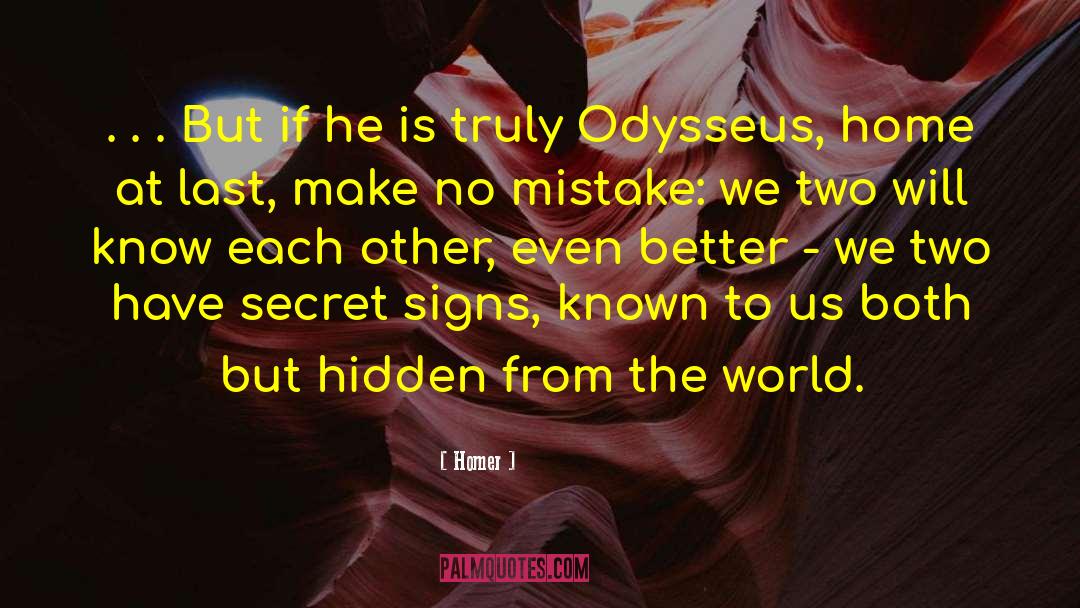 Odysseus quotes by Homer