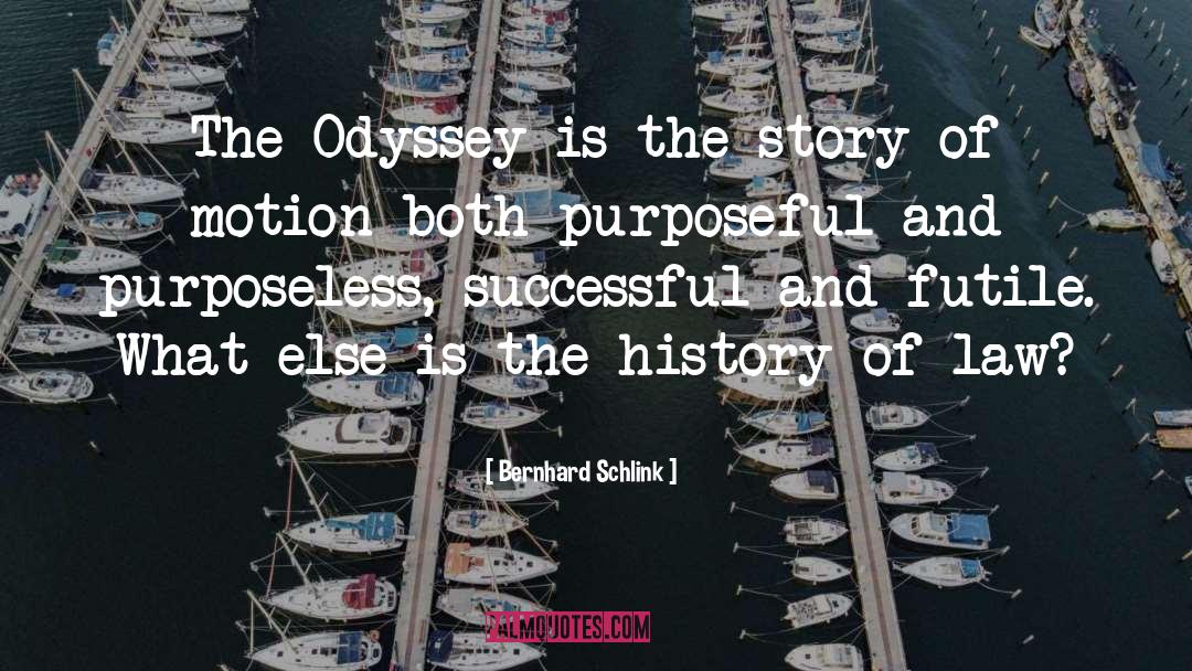 Odyssey quotes by Bernhard Schlink