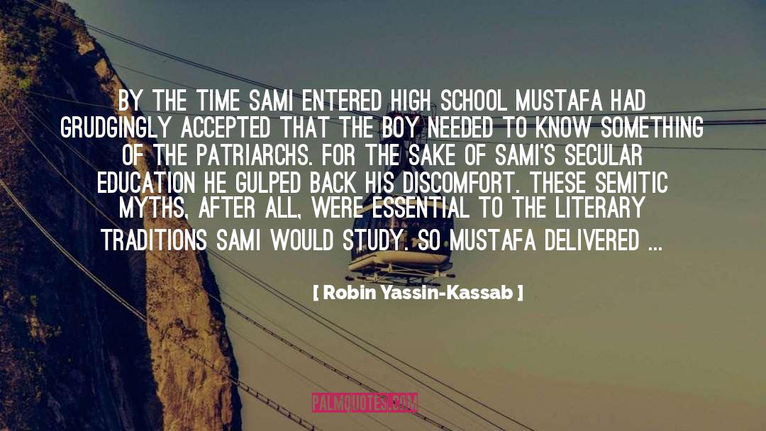 Oedipus quotes by Robin Yassin-Kassab