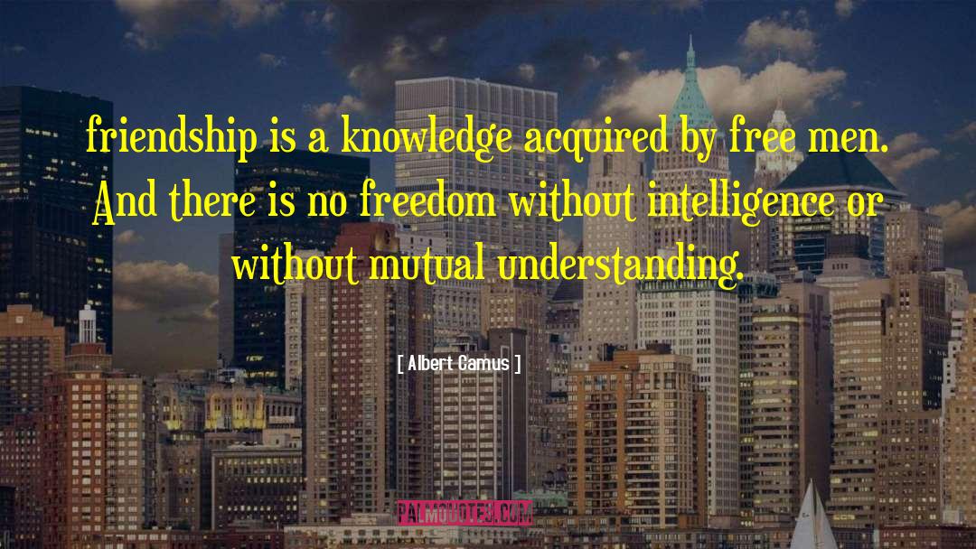 Oes Friendship quotes by Albert Camus