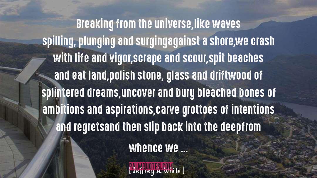 Of Dreams And Rust quotes by Jeffrey A. White