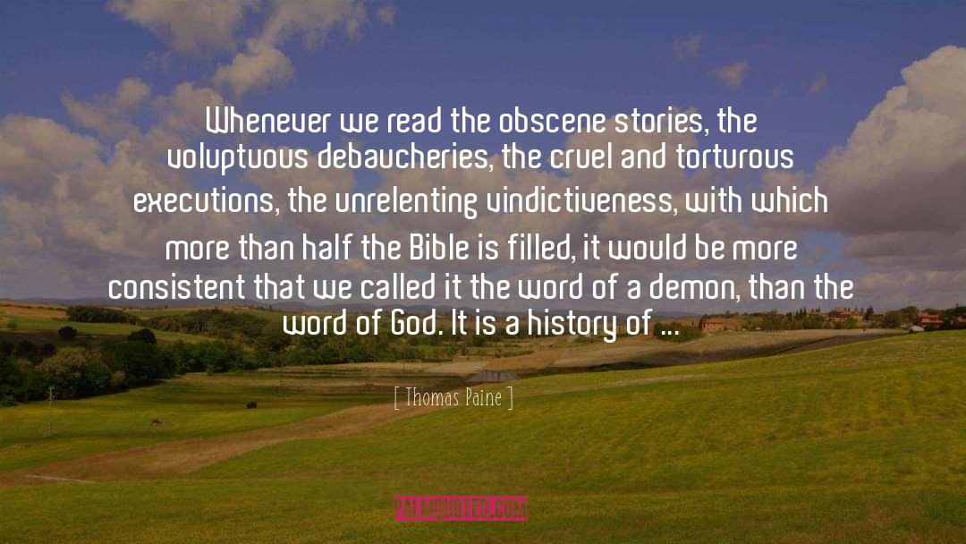 Of God quotes by Thomas Paine