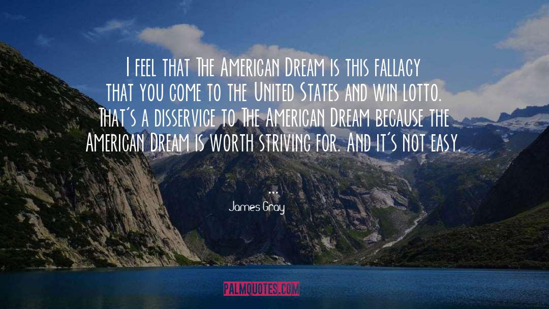 Of Plymouth Plantation American Dream quotes by James Gray