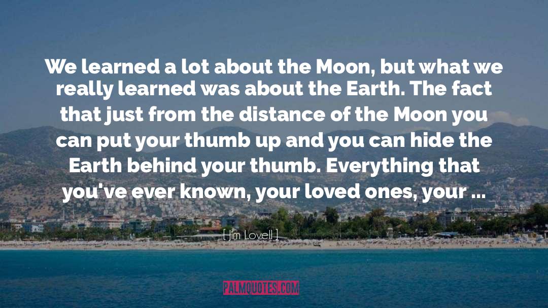 Of The Moon quotes by Jim Lovell