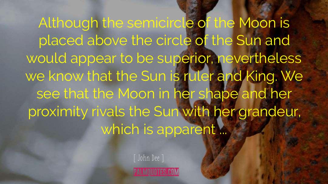 Of The Moon quotes by John Dee