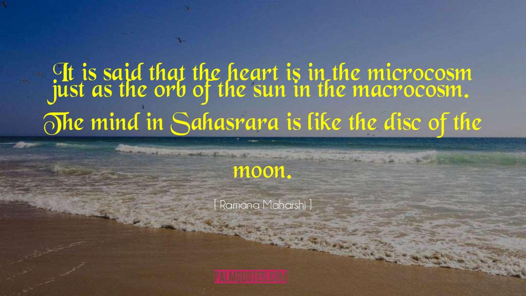Of The Moon quotes by Ramana Maharshi