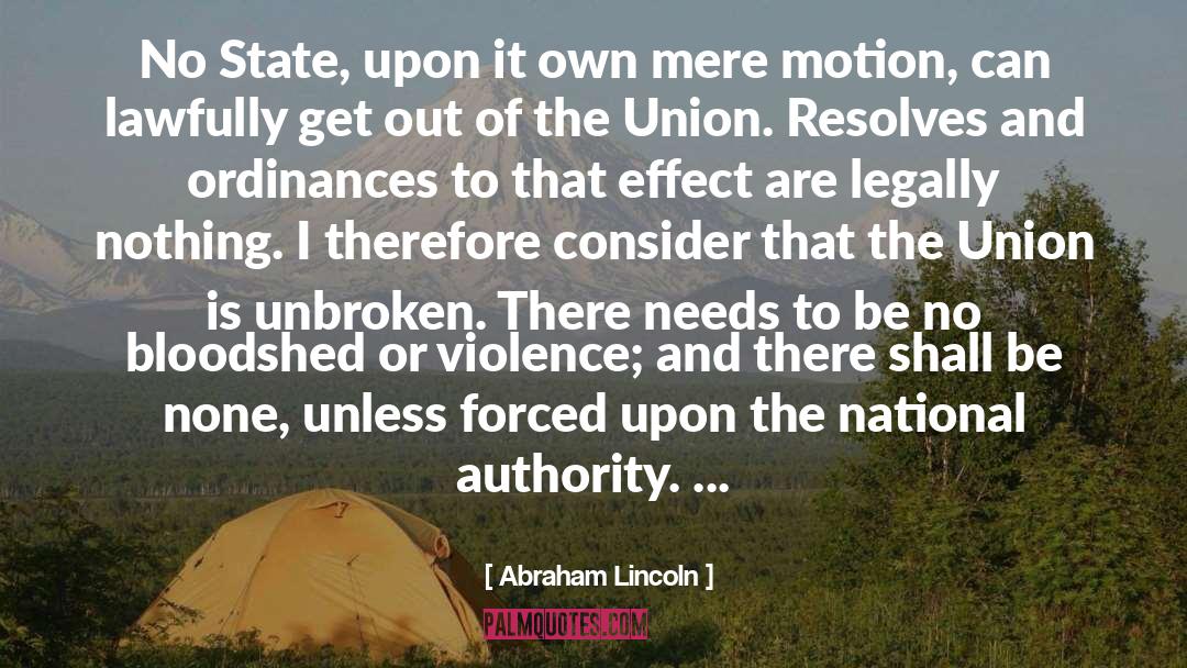 Of The State Of Nature quotes by Abraham Lincoln