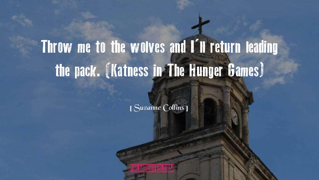 Of Wolves quotes by Suzanne Collins