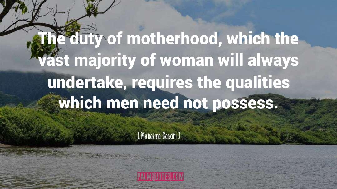 Of Woman quotes by Mahatma Gandhi