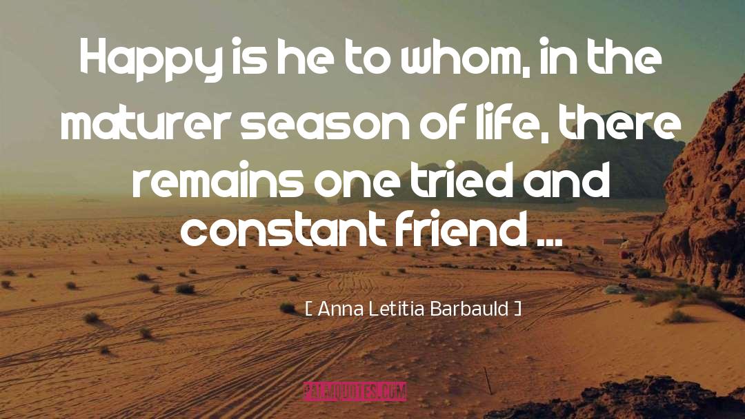 Off Season quotes by Anna Letitia Barbauld