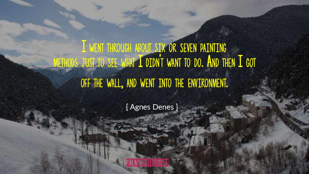 Off The Wall quotes by Agnes Denes