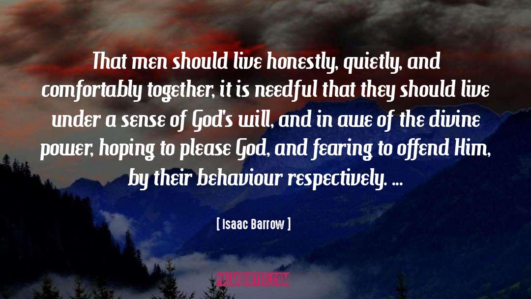 Offend quotes by Isaac Barrow