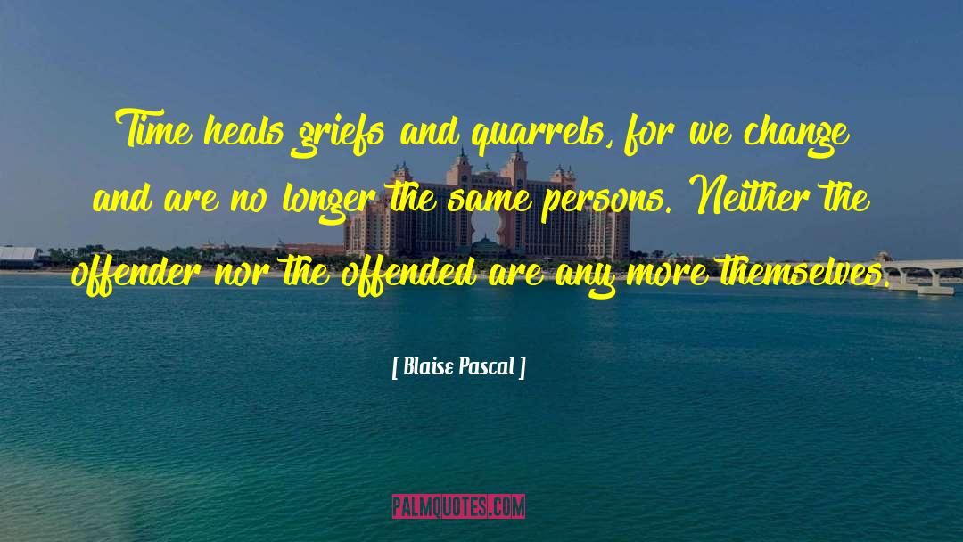 Offender quotes by Blaise Pascal