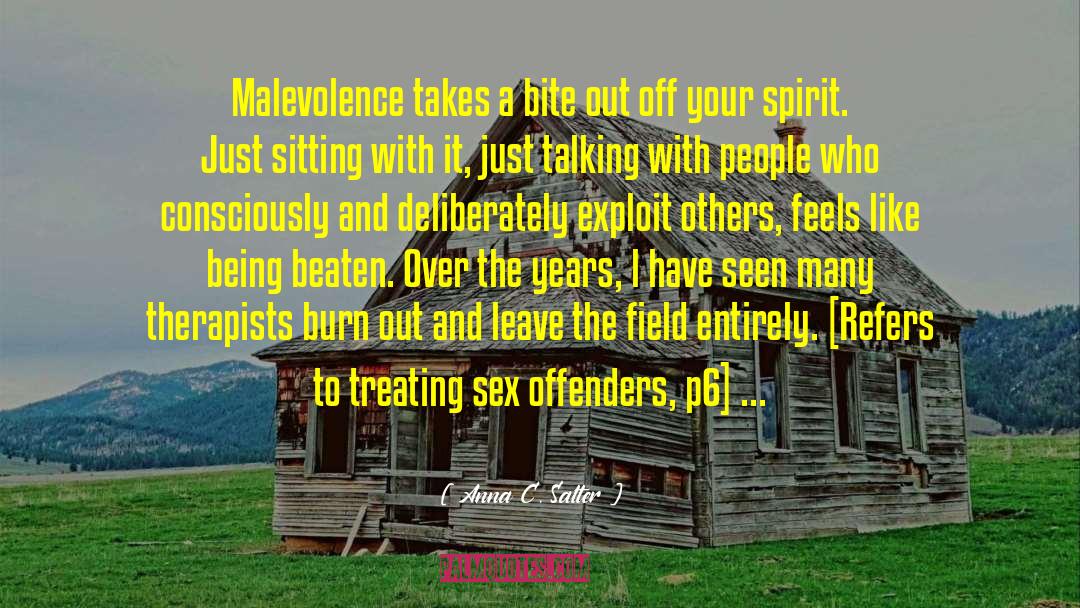 Offenders quotes by Anna C. Salter