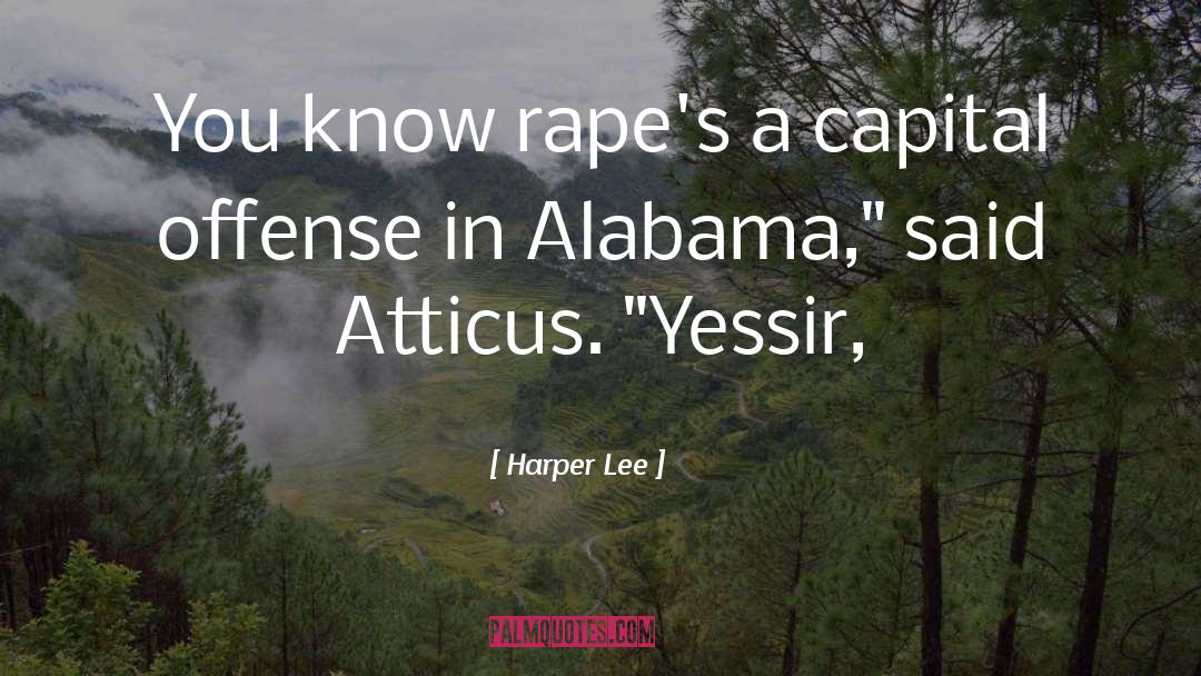 Offense quotes by Harper Lee