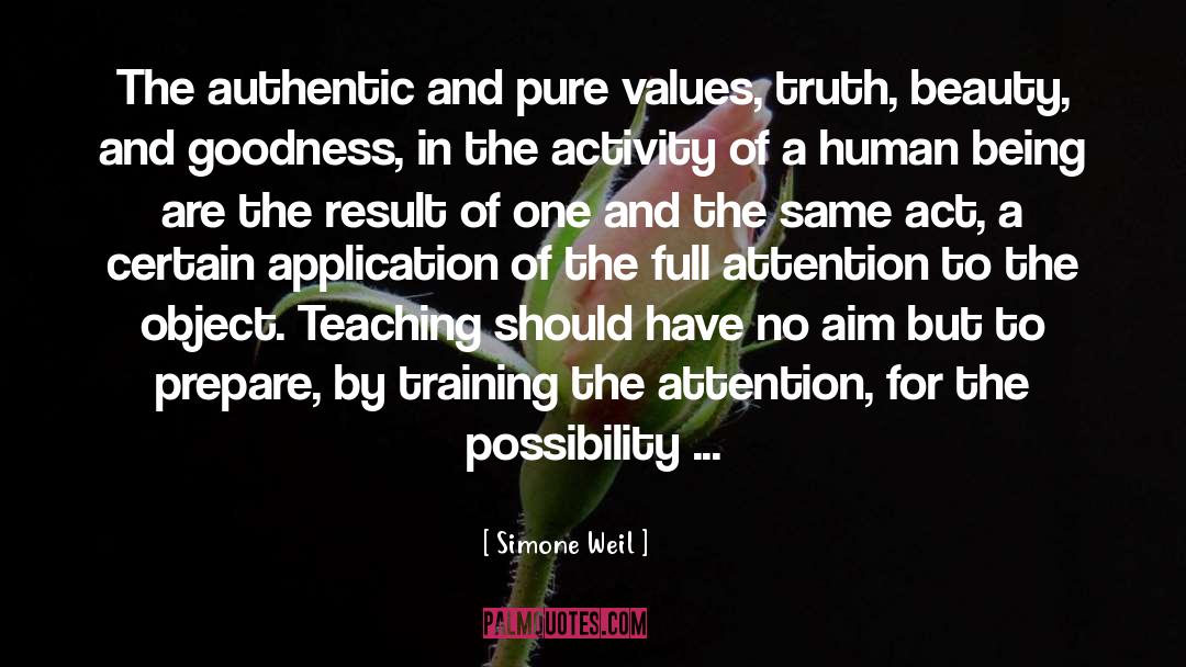 Offensive Truth quotes by Simone Weil