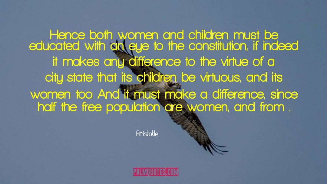 Offering From Women quotes by Aristotle.