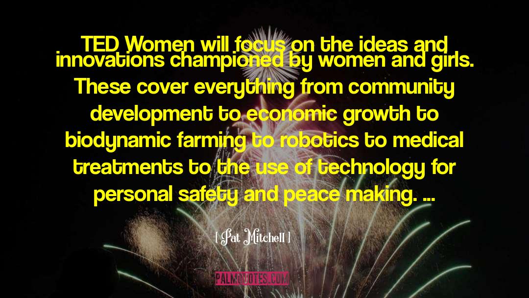 Offering From Women quotes by Pat Mitchell