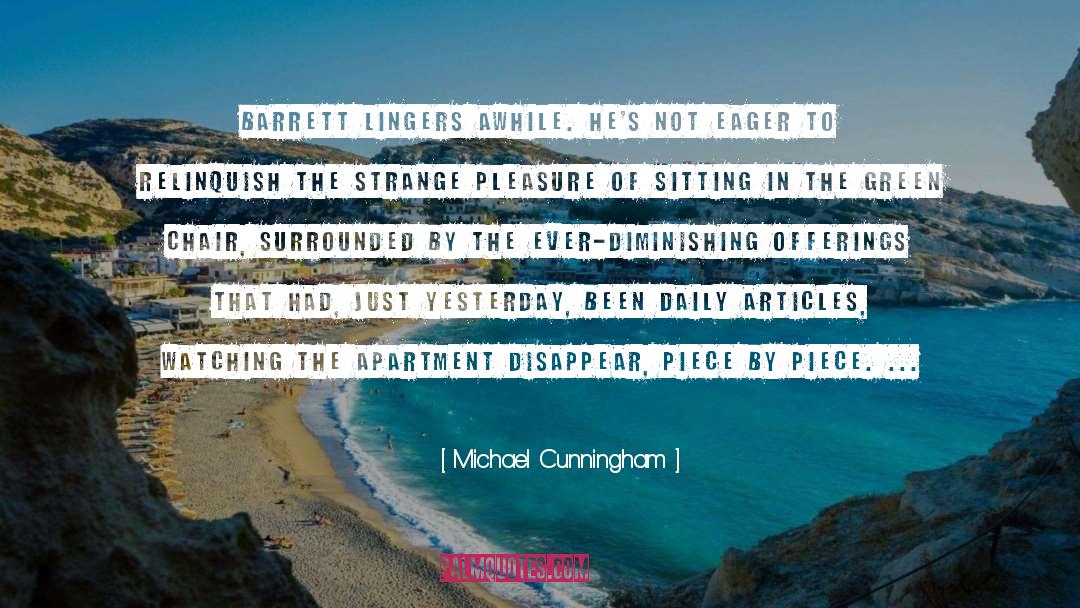 Offerings quotes by Michael Cunningham