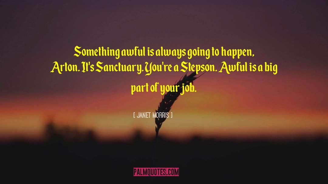 Office Jobs quotes by Janet Morris