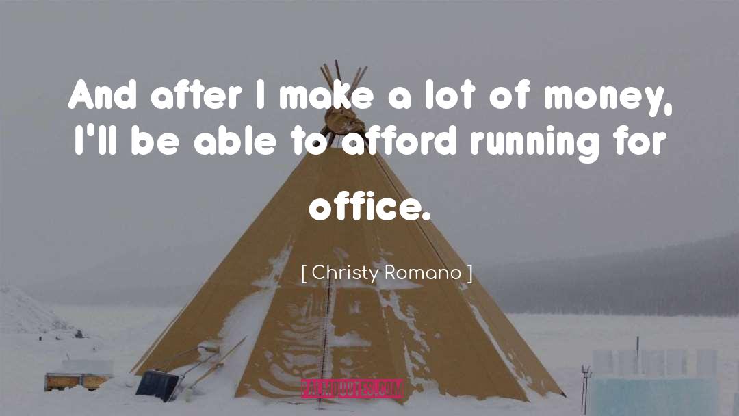 Office Politics quotes by Christy Romano