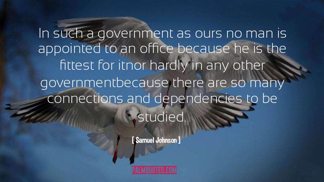 Office Politics quotes by Samuel Johnson