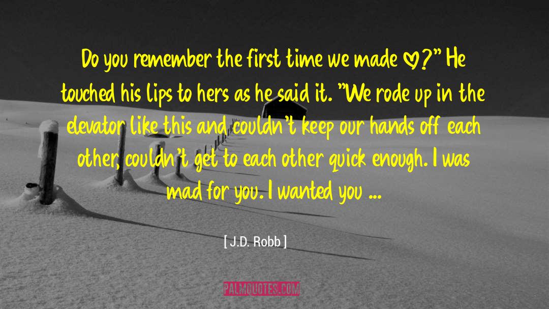 Office Romance quotes by J.D. Robb