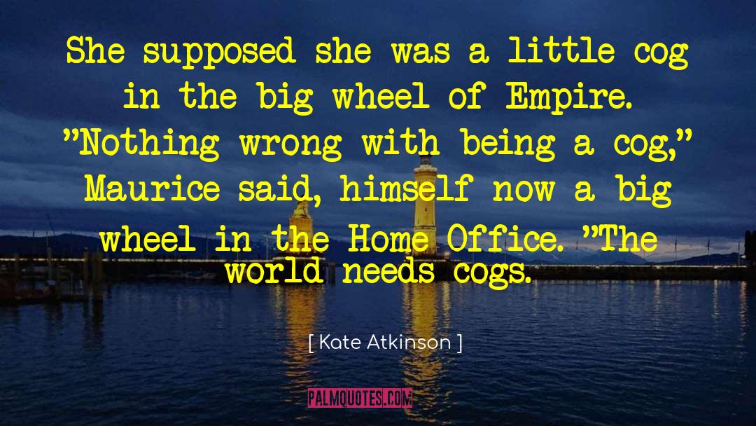 Office Romanceomance quotes by Kate Atkinson