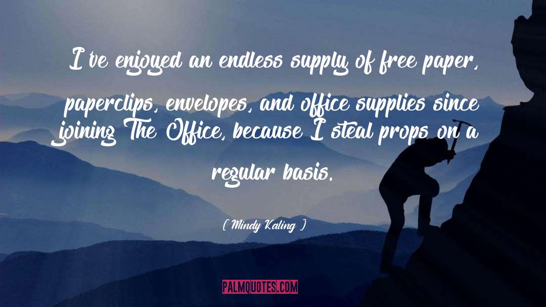 Office Supplies quotes by Mindy Kaling