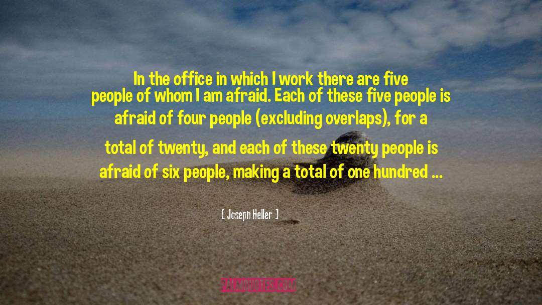 Office Top quotes by Joseph Heller