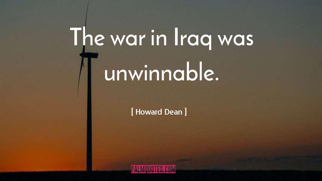 Office Turf War quotes by Howard Dean