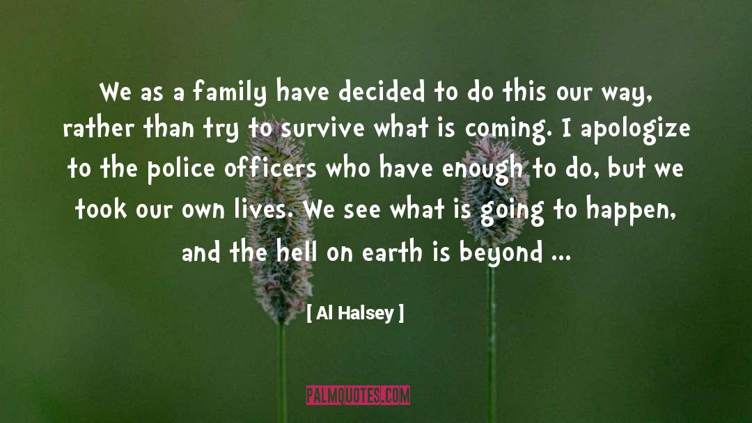 Officers quotes by Al Halsey