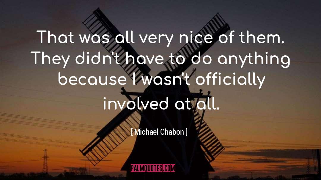 Officially quotes by Michael Chabon