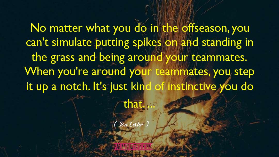 Offseason quotes by Jon Lester