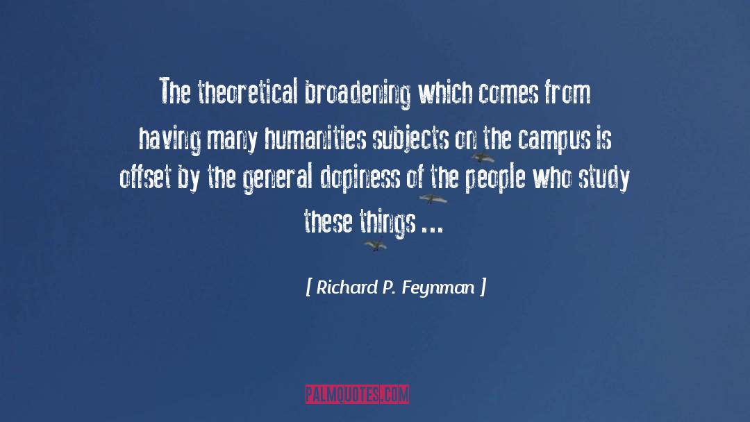 Offset quotes by Richard P. Feynman