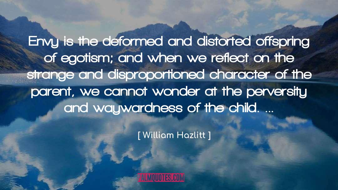 Offspring quotes by William Hazlitt