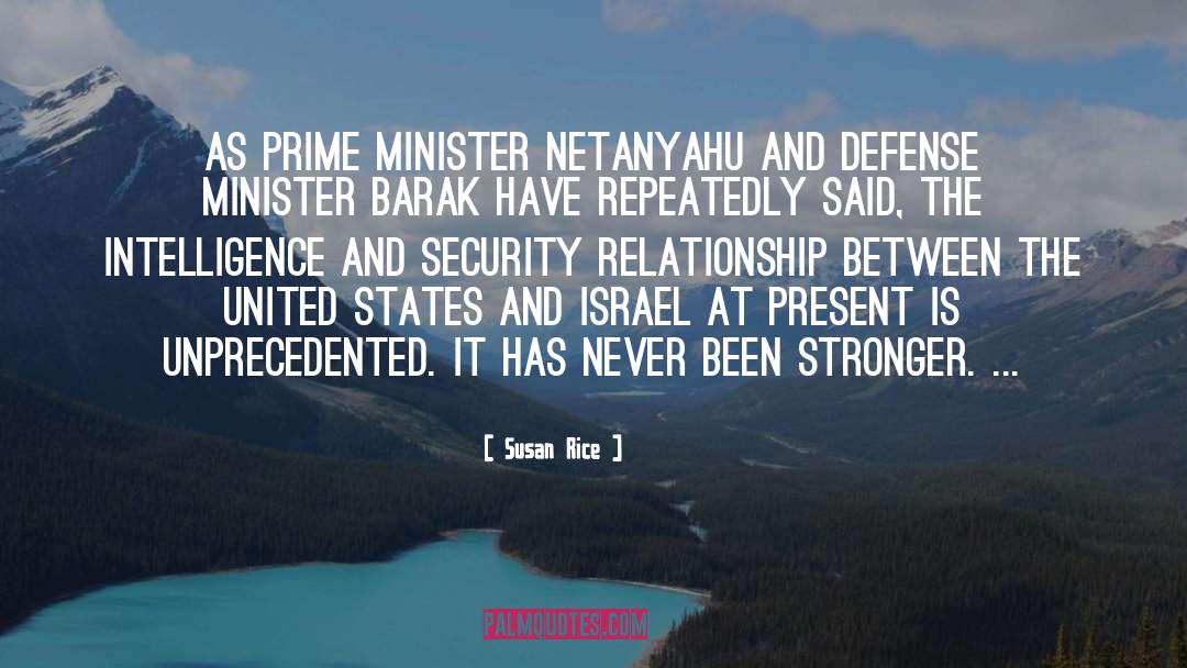 Oh Israel quotes by Susan Rice