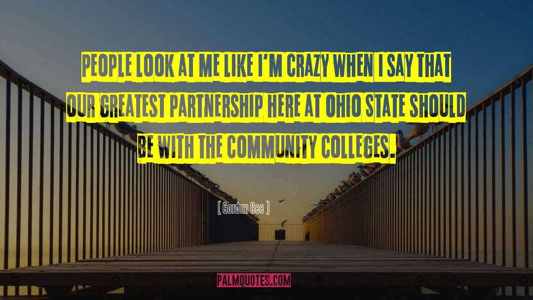 Ohio State quotes by Gordon Gee