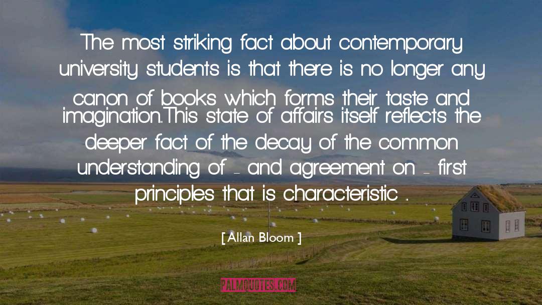 Ohio State University quotes by Allan Bloom