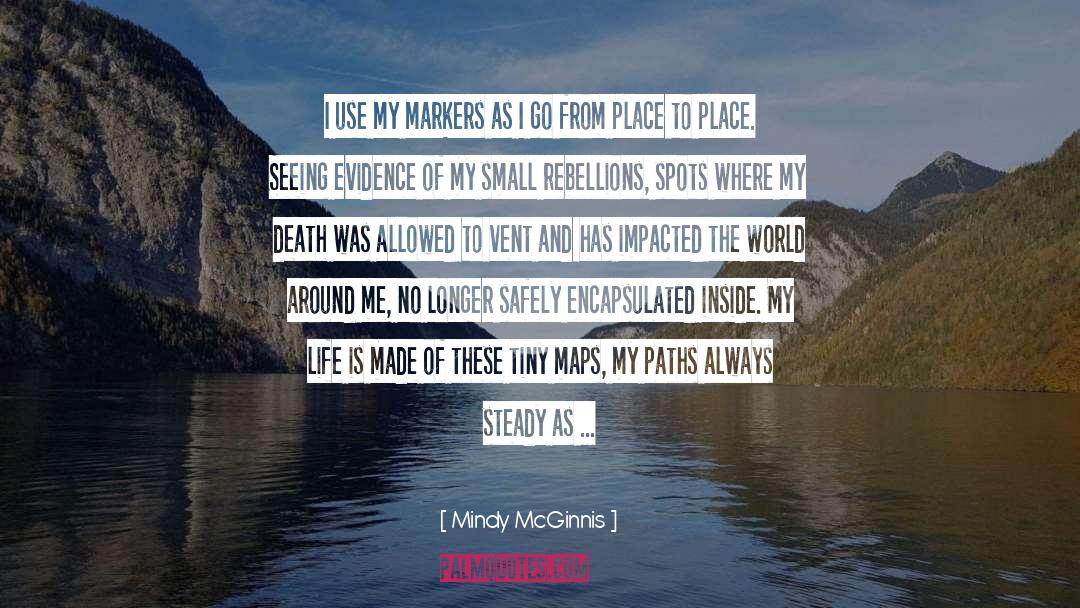 Ohoh Markers quotes by Mindy McGinnis