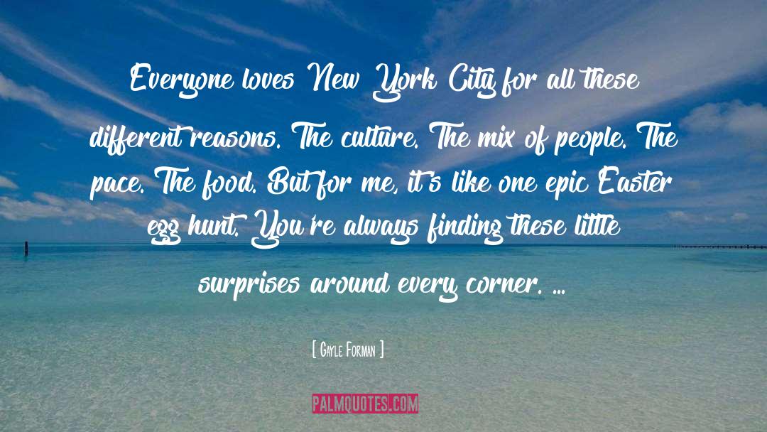 Ohrstrom New York quotes by Gayle Forman