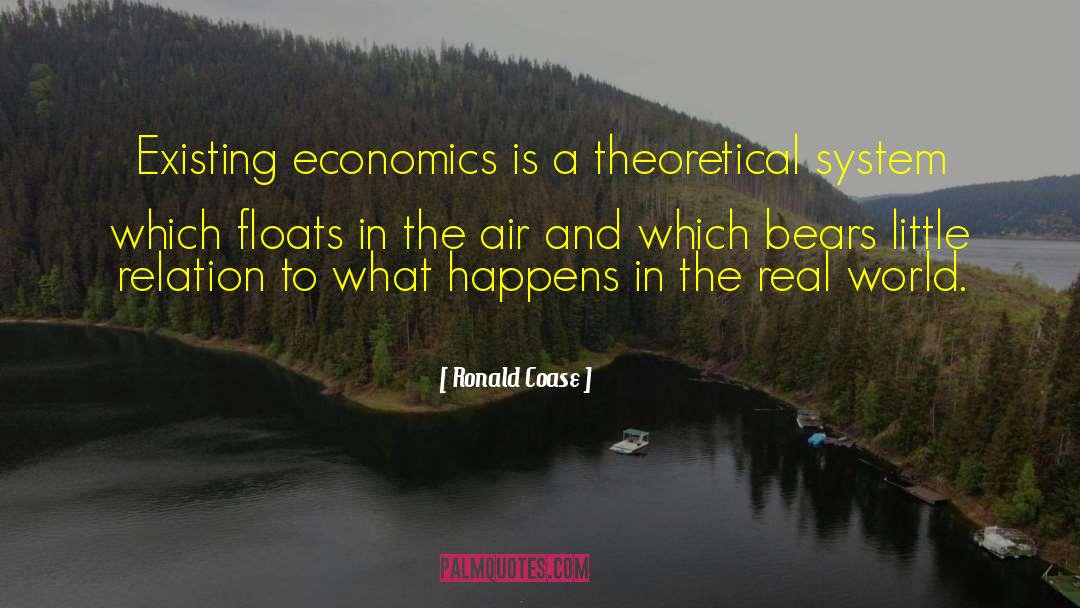 Oikonomia Economics quotes by Ronald Coase