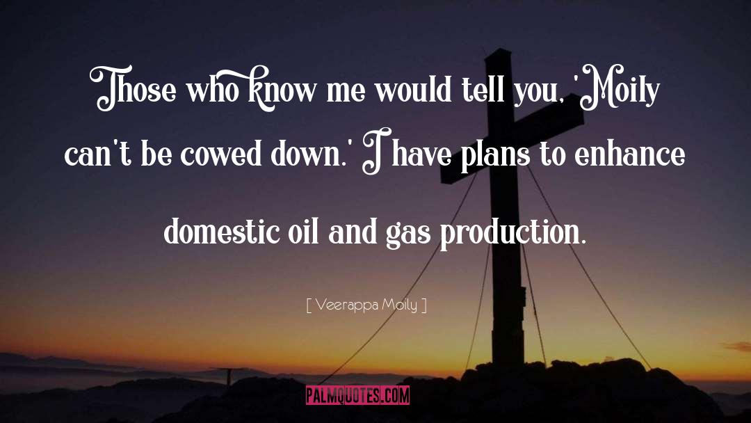 Oil And Gas quotes by Veerappa Moily